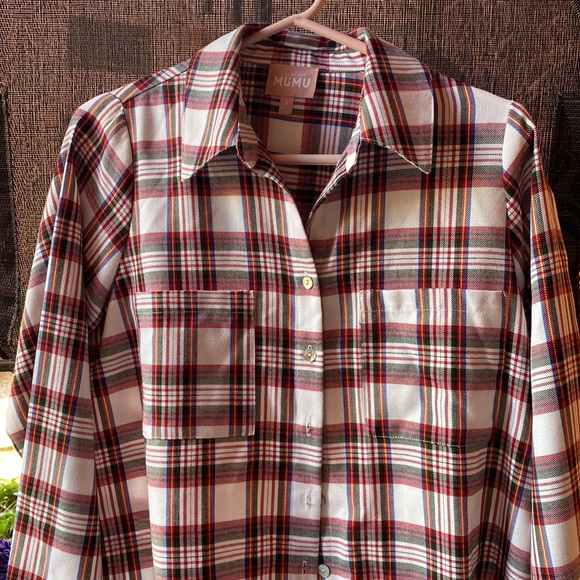 Show Me Your MuMu Tops - The Layering Shirt Plaid Like new